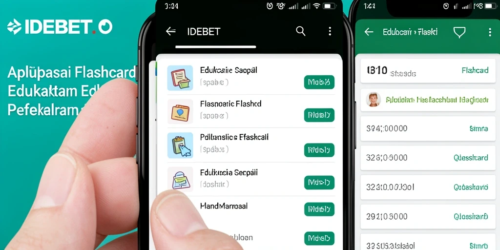 Antarmuka pengguna IDEBET yang menarik dan fungsional.